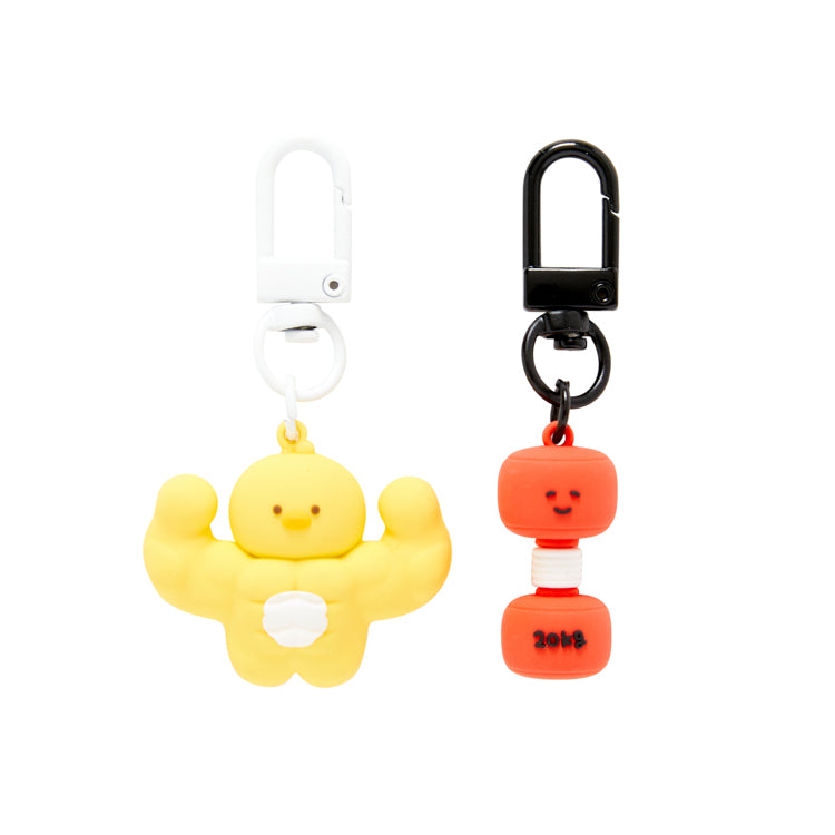 [Art Box] Muscle Airen & Deukgeuni Keyring Set