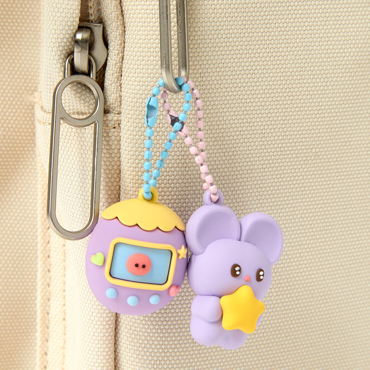 [Art Box] Pet Care Mouse Keyring Set