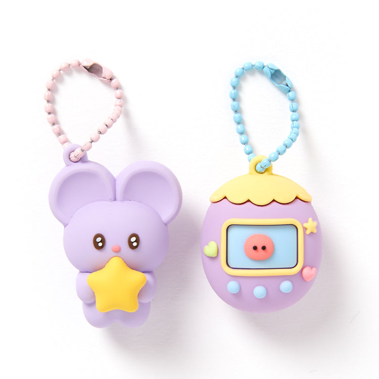 [Art Box] Pet Care Mouse Keyring Set