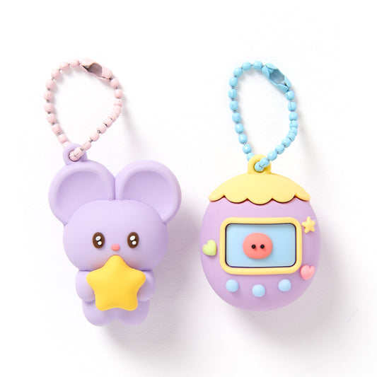 [Art Box] Pet Care Mouse Keyring Set
