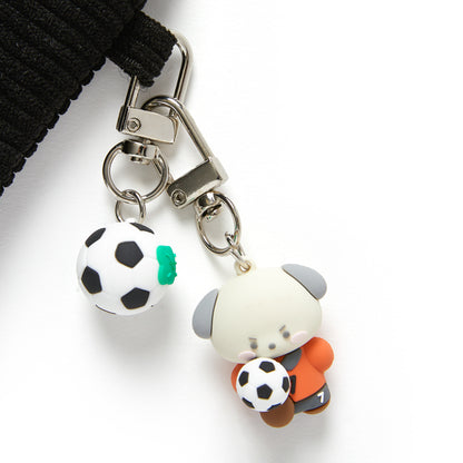 [Art Box] Puppy Soccer Keyring Set