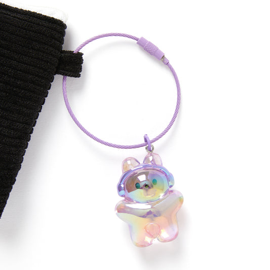 [Art Box] Purple Lala Clear Acrylic Keyring
