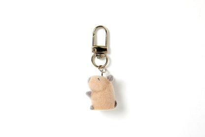 [Art Box] Quokka Fluffy Keyring