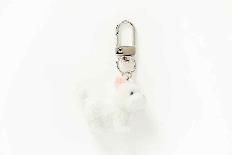 [Art Box] Schnauzer Fluffy Keyring