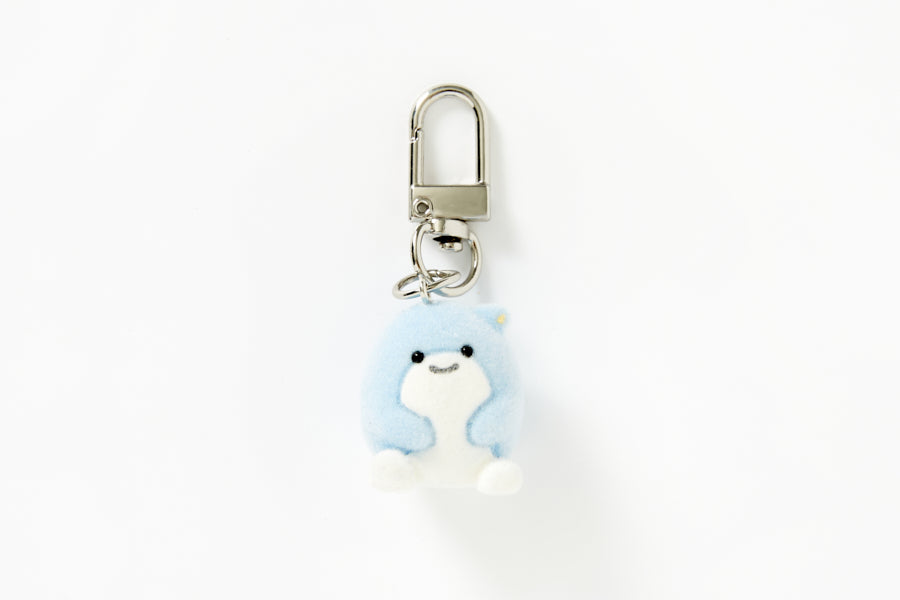 [Art Box] Sitting Boss Fluffy Keyring