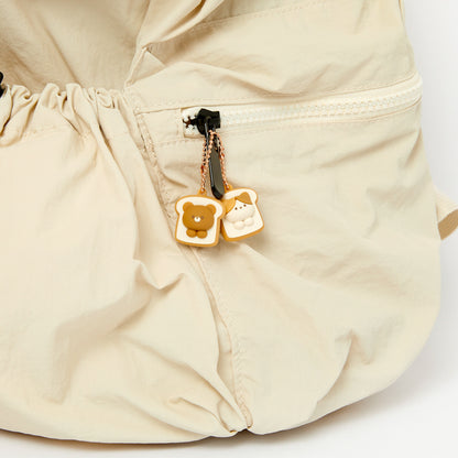 [Art Box] Toast Bear & Cat Keyring Set