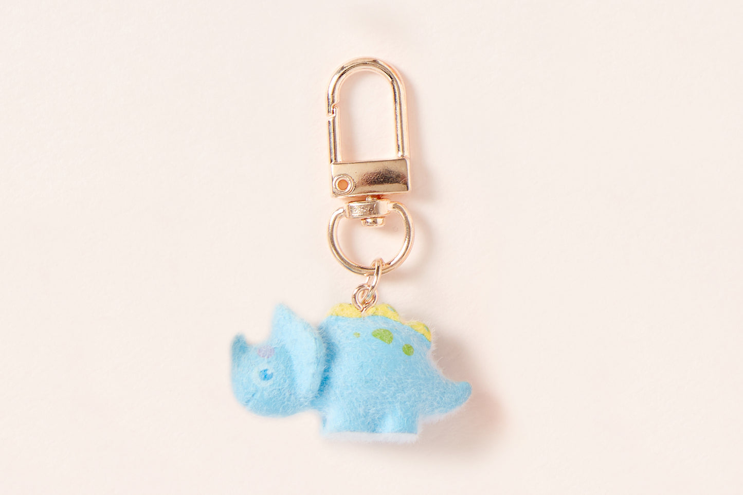 [Art Box] Triceratops Fluffy Keyring