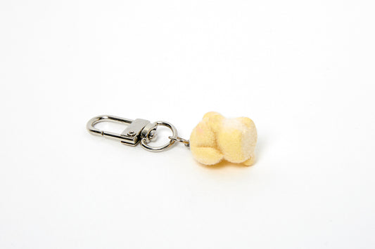 [Art Box] Yellow Rabbit Fluffy Keyring