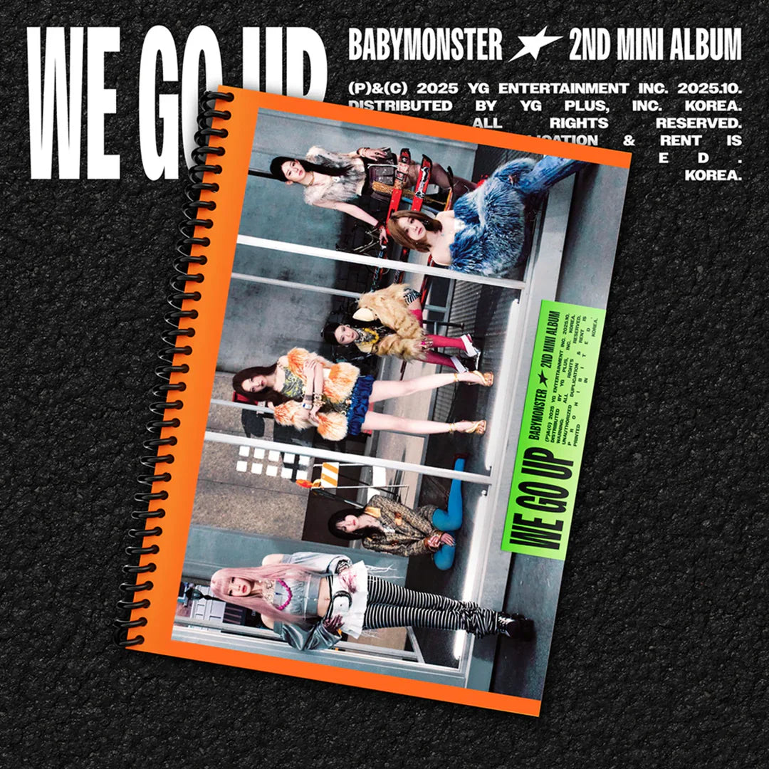 BABYMONSTER (베이비몬스터) 2nd Mini Album - [WE GO UP]