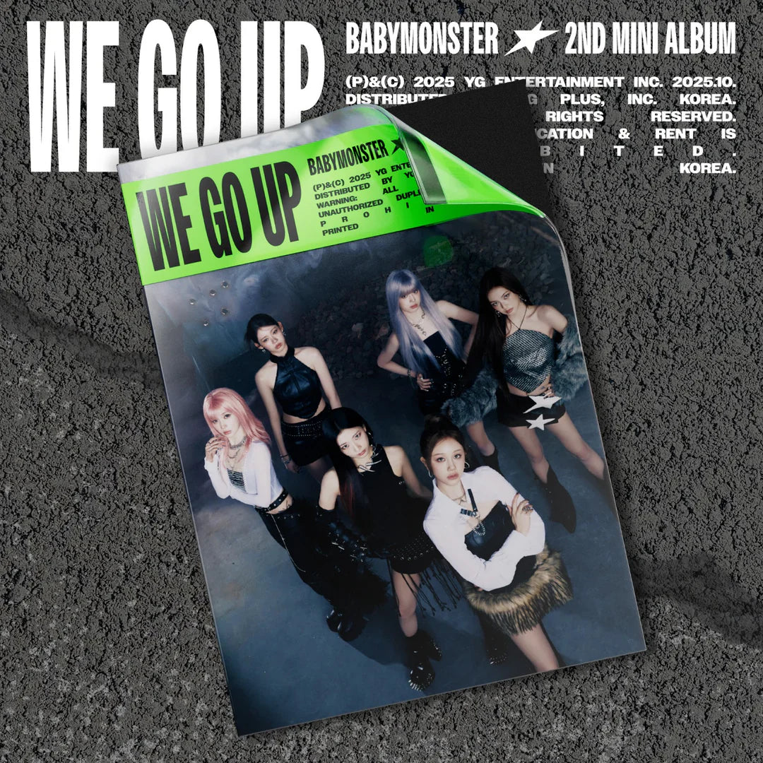BABYMONSTER (베이비몬스터) 2nd Mini Album - [WE GO UP]