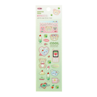 Bear Foil Seal Sticker
