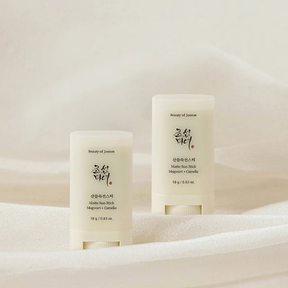 [Beauty of Joseon] Matte Sun Stick : Mugwort+Camelia (SPF 50+ PA++++)