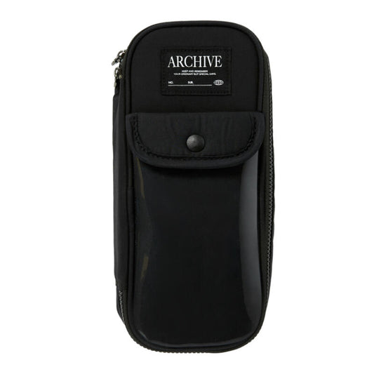 Black PVC Pocket Multi Pouch