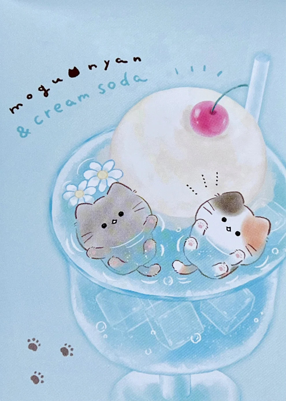Cat Cream Mini Notepad