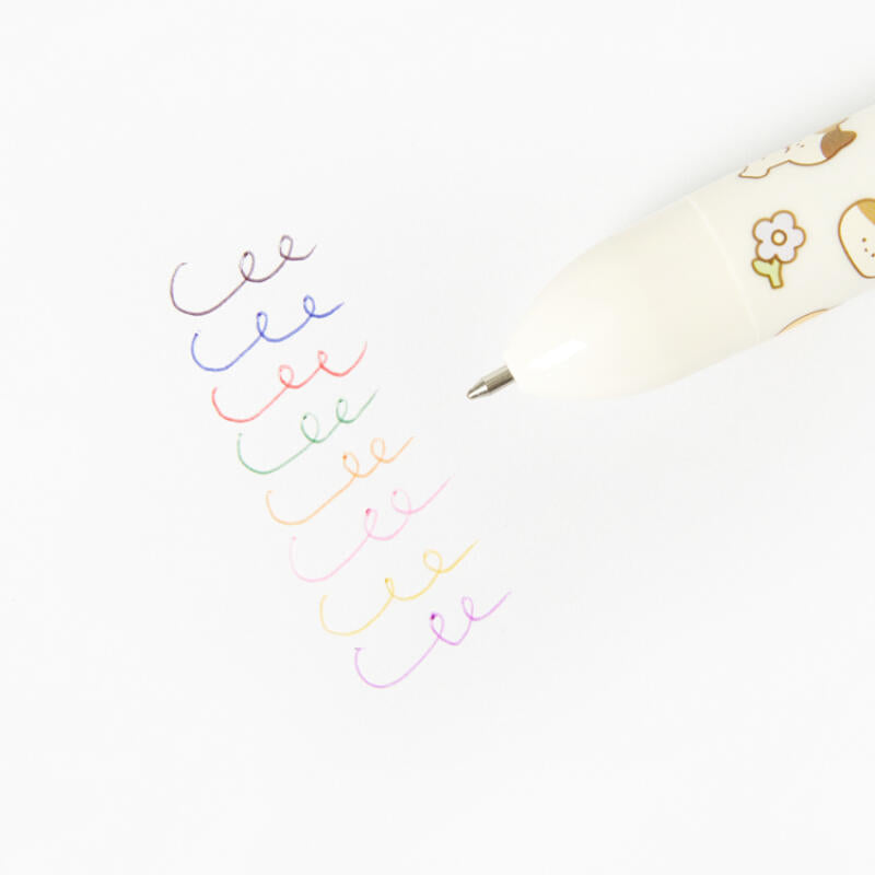Cat Paw 8-Color Multi Pen