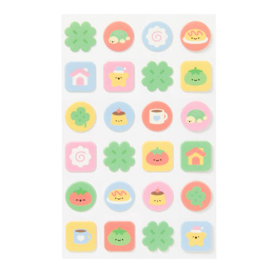 Clover Embossed Sticker