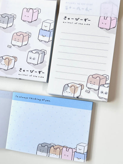Cube Pets Mini Notepad