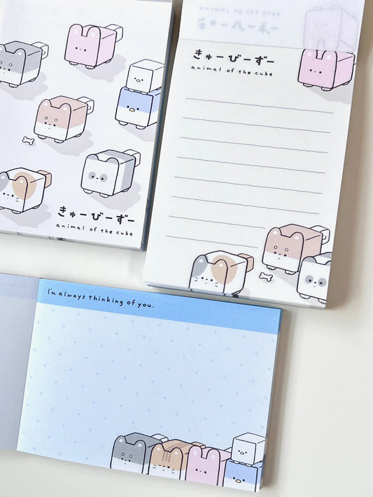 Cube Pets Mini Notepad