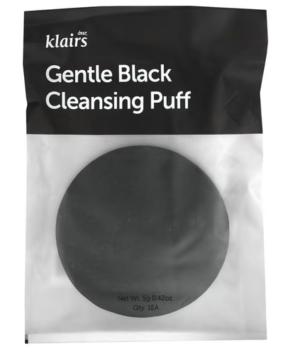 [Dear, Klairs]  Gentle Black Cleansing Puff
