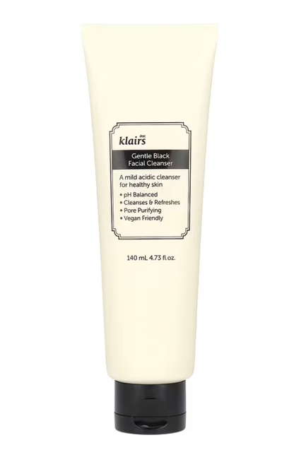 [Dear, Klairs] Gentle Black Facial Cleanser