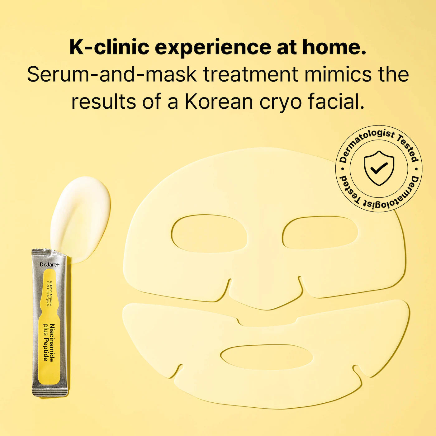 [Dr. Jart+] Cryo Rubber™ Brightening Face Mask with Niacinamide
