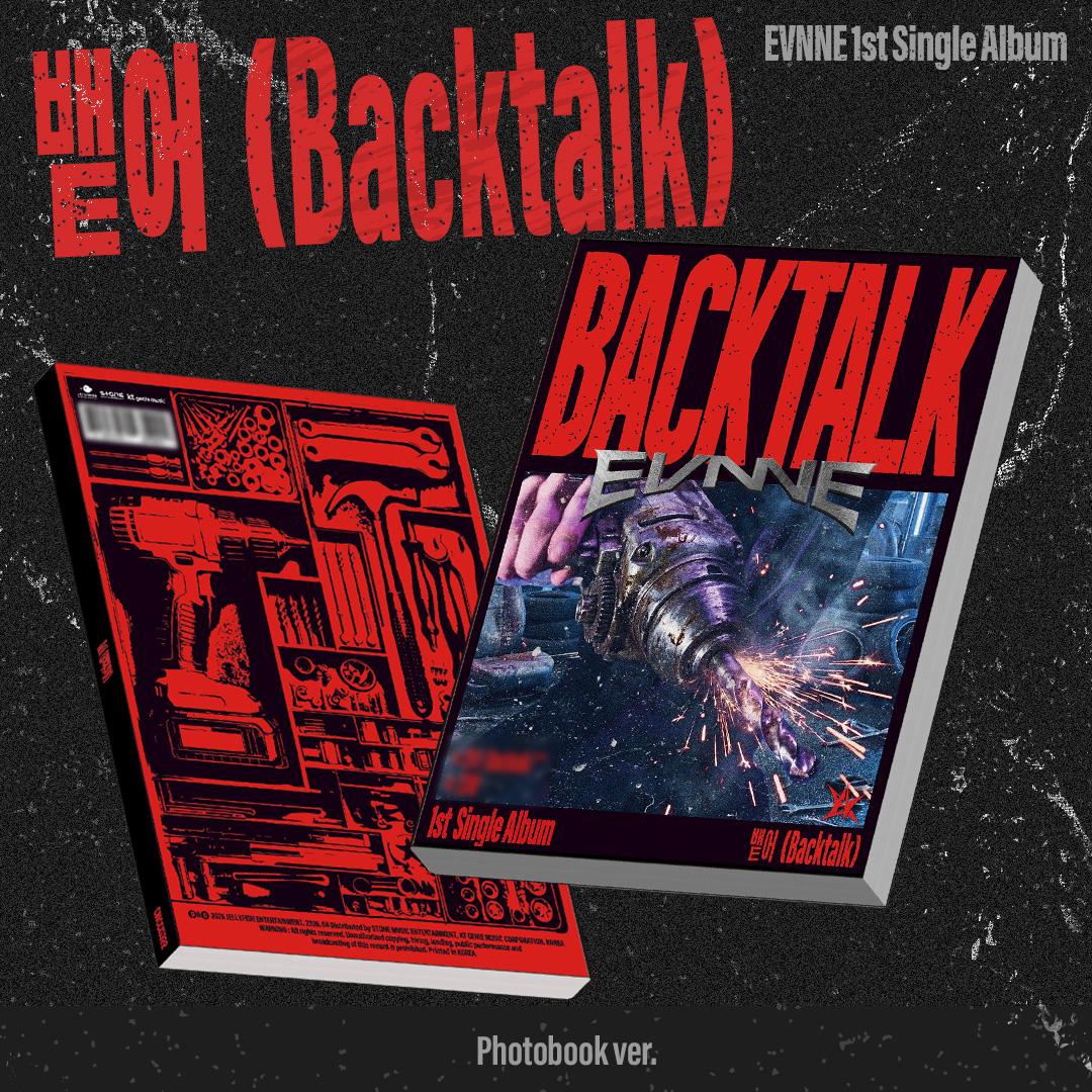 EVNNE (이븐) 1ST SINGLE ALBUM - [BACKTALK] (Photobook ver.)