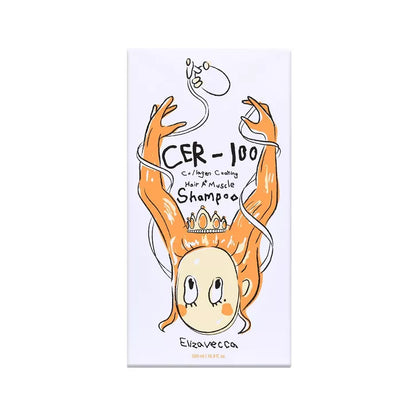 [Elizavecca] CER-100 collagen coating hair muscle shampoo 500g