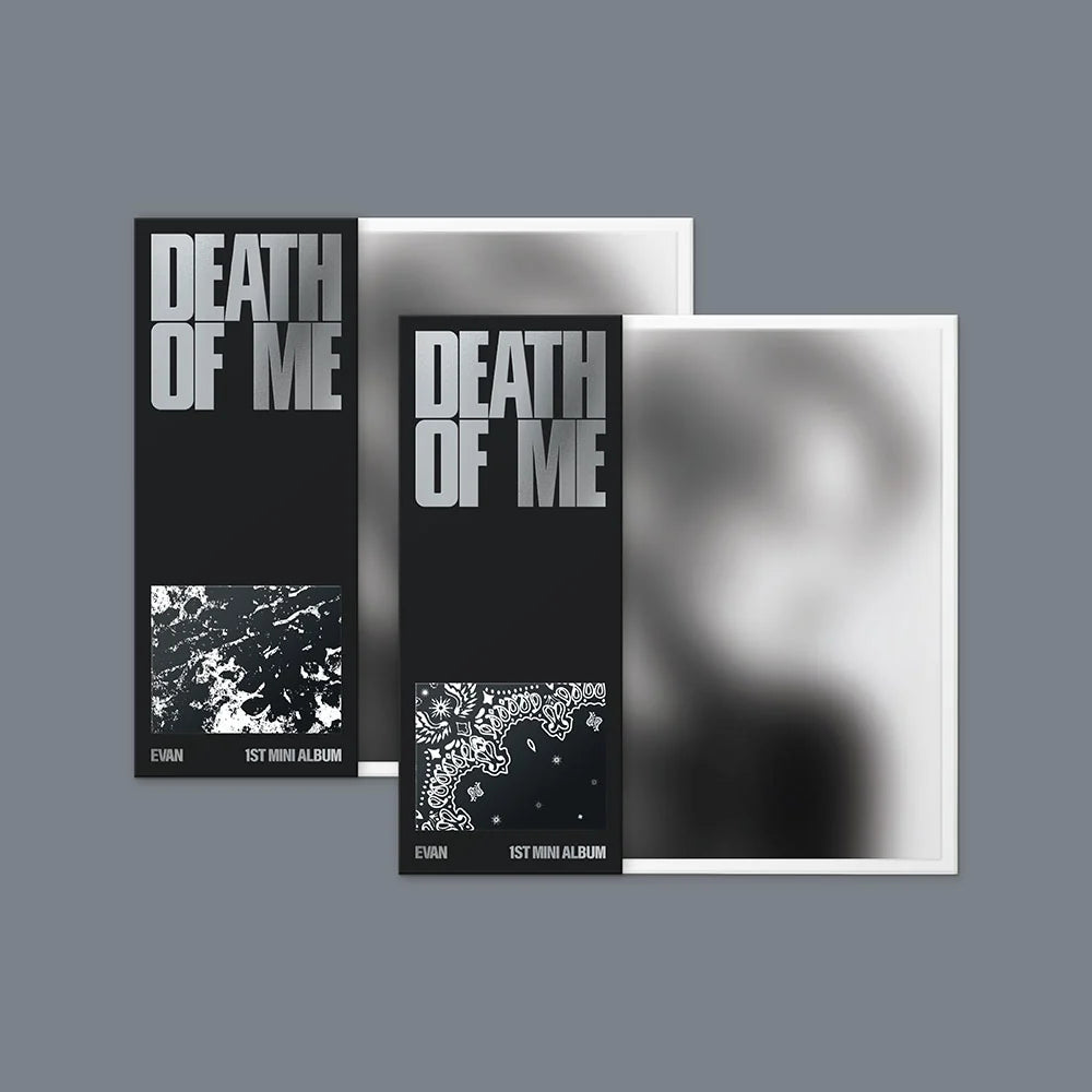 EVAN (에반) 1st Mini Album - [DEATH OF ME] (BANDANA Ver.)