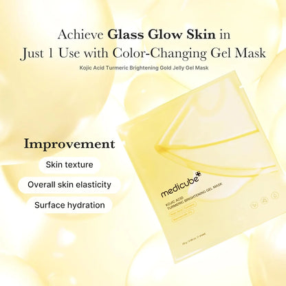 [MEDICUBE] Kojic Acid Turmeric Brightening Gel Mask