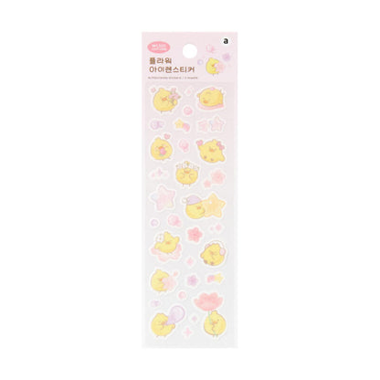 Flower Iren Seal Sticker