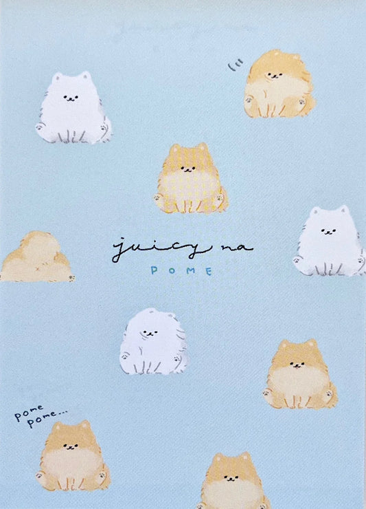 Fluffy Puppy Mini Notepad
