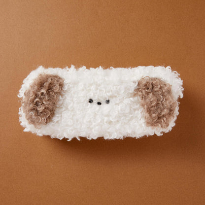 Fuffy Puppy Beige Pouch