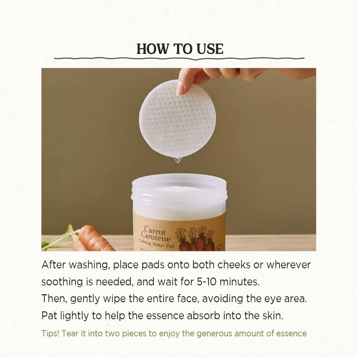 [SKINFOOD] Carrot Carotene Calming Water Pad