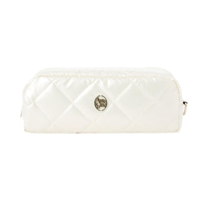 Glossy White Multi Pouch