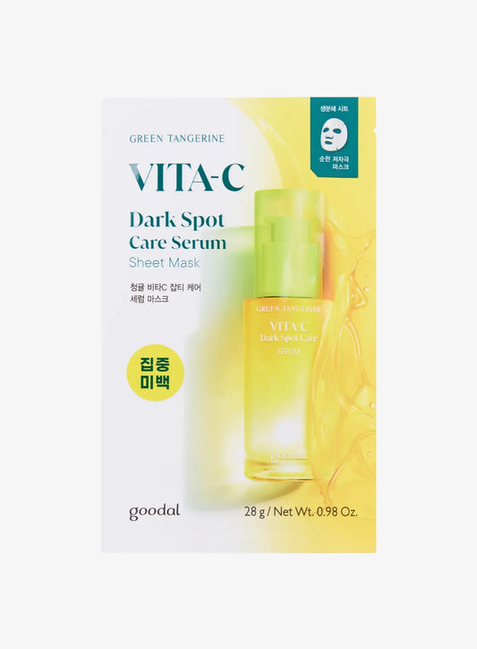 [Goodal] Green Tangerine Vita C Dark Spot Care Serum Sheet Mask 5p Set