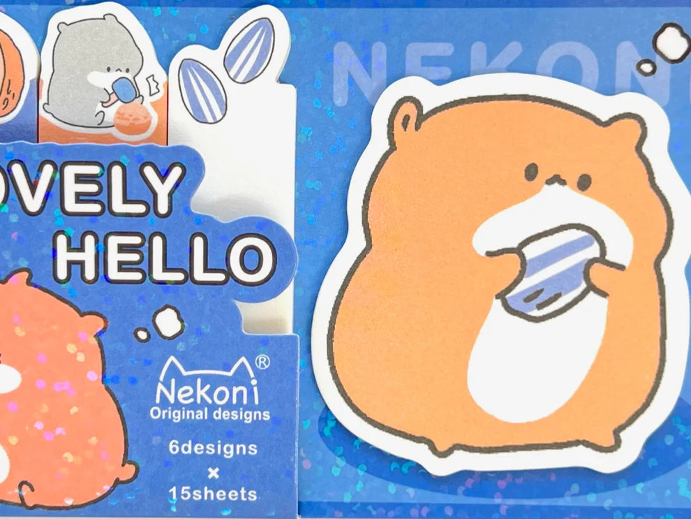 HAMSTER STICKY NOTES