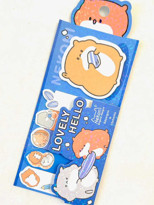HAMSTER STICKY NOTES
