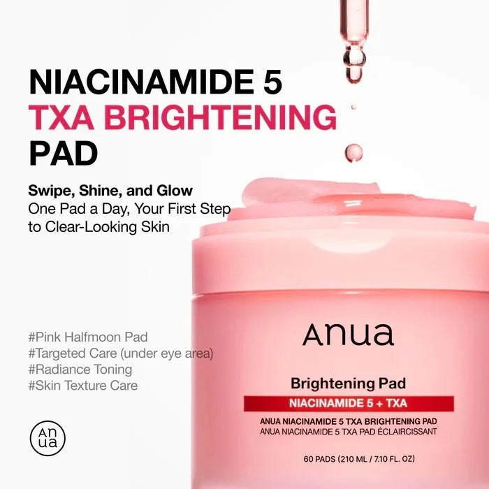 [ANUA] Niacinamide 5 TXA Brightening Pad