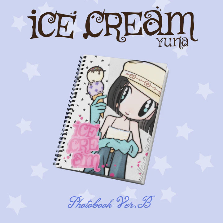YUNA (유나 ITZY) 1st Mini Album - [Ice Cream] (Photobook Ver.)
