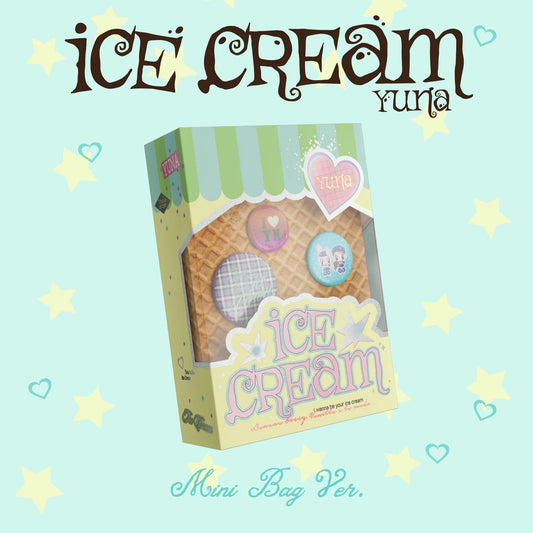 YUNA (유나 ITZY) 1st Mini Album - [Ice Cream] (MINI BAG/ MD Ver.)