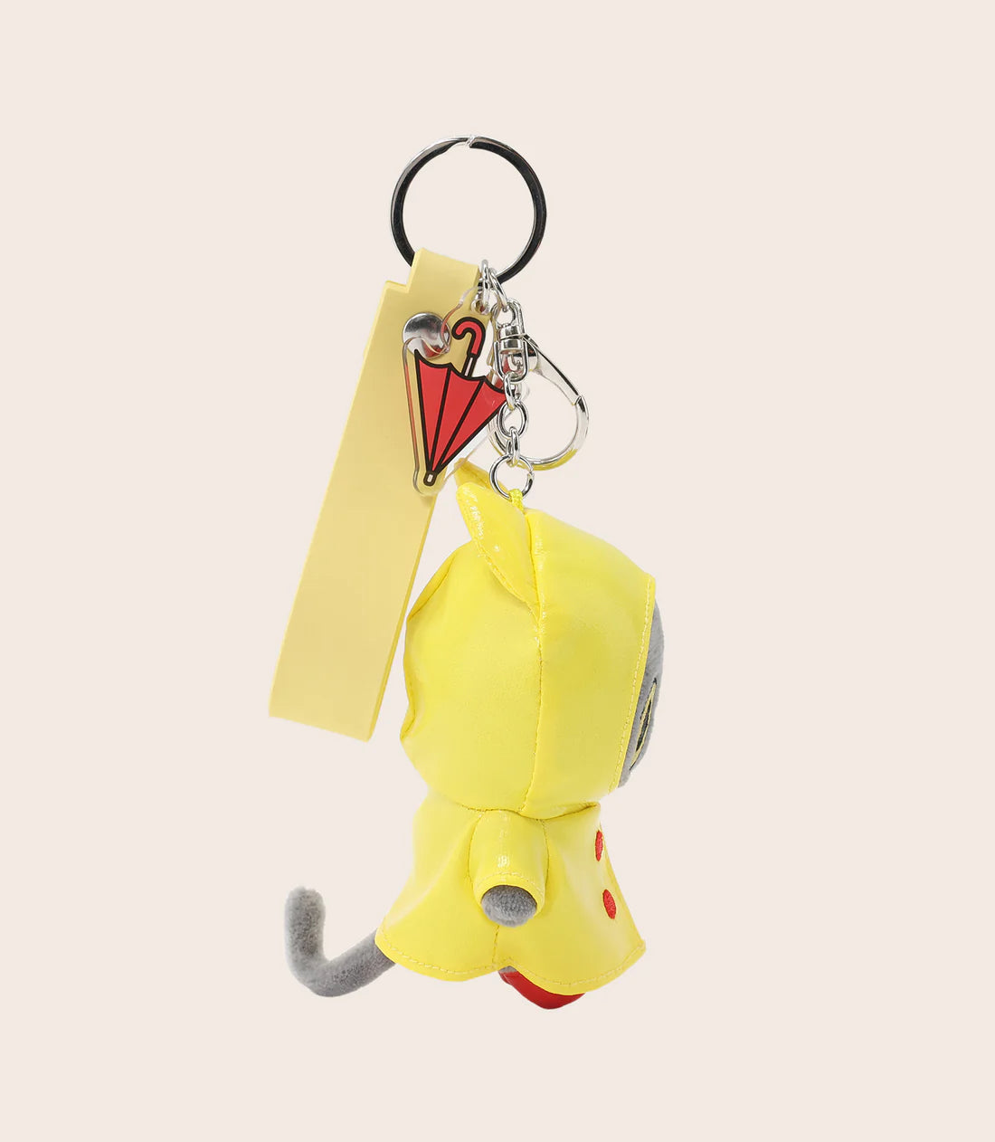 [Hakongee] Plush Charm with Strap - Raincoat and Umbrella