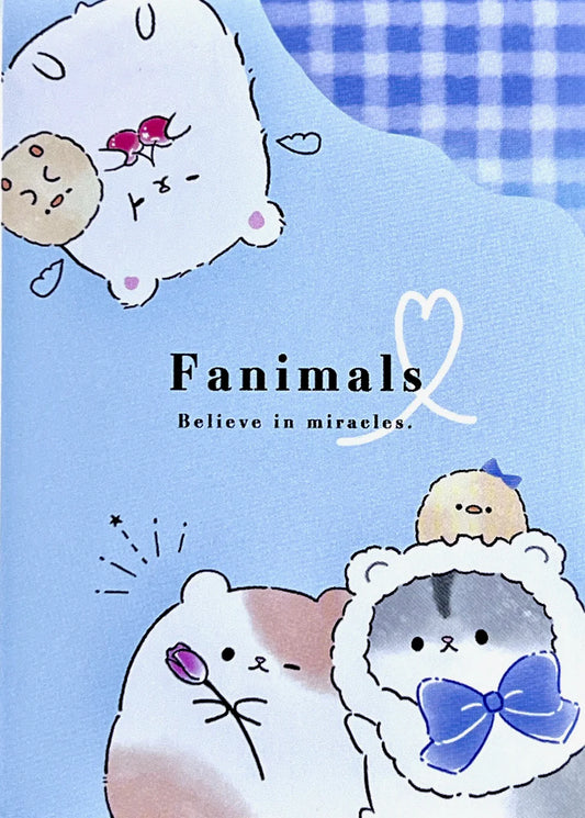 Hamster Fanimals Mini Notepad