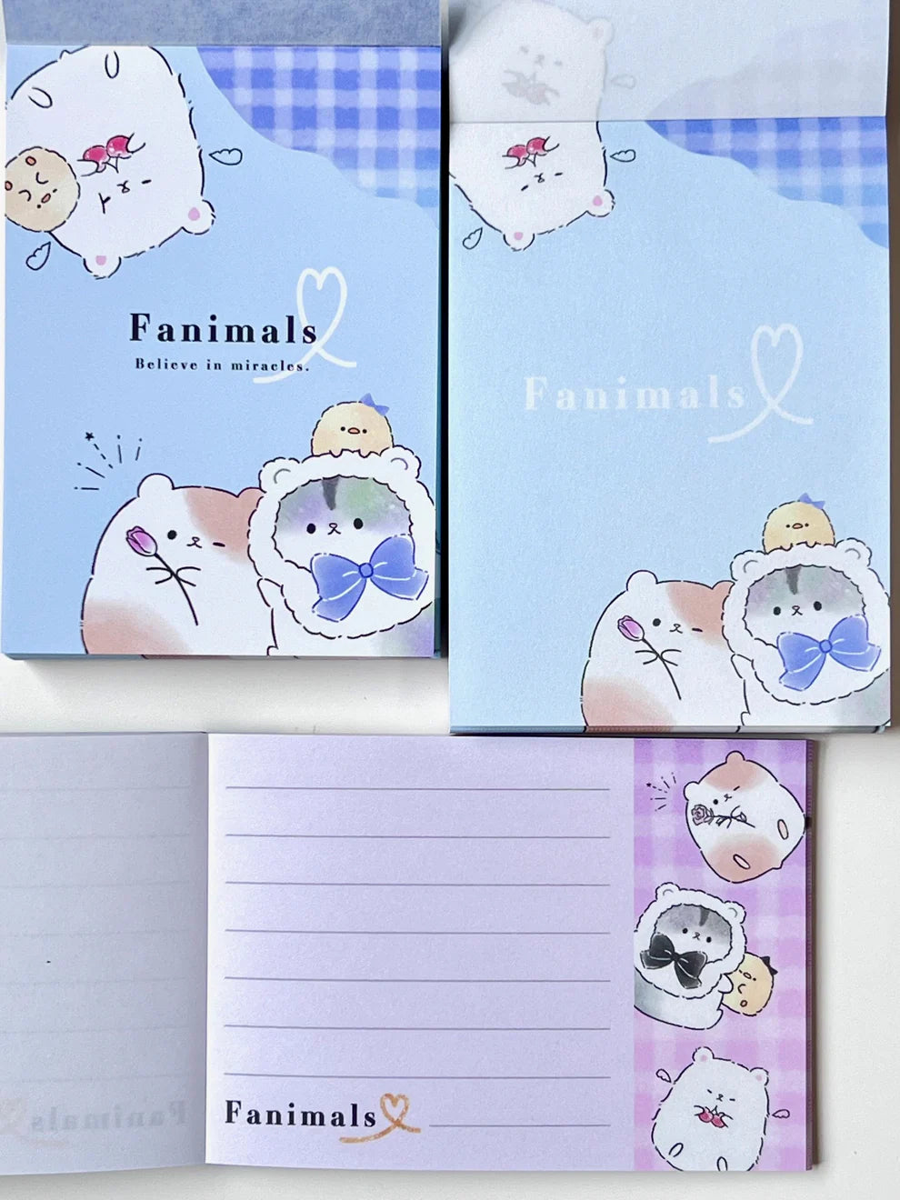 Hamster Fanimals Mini Notepad