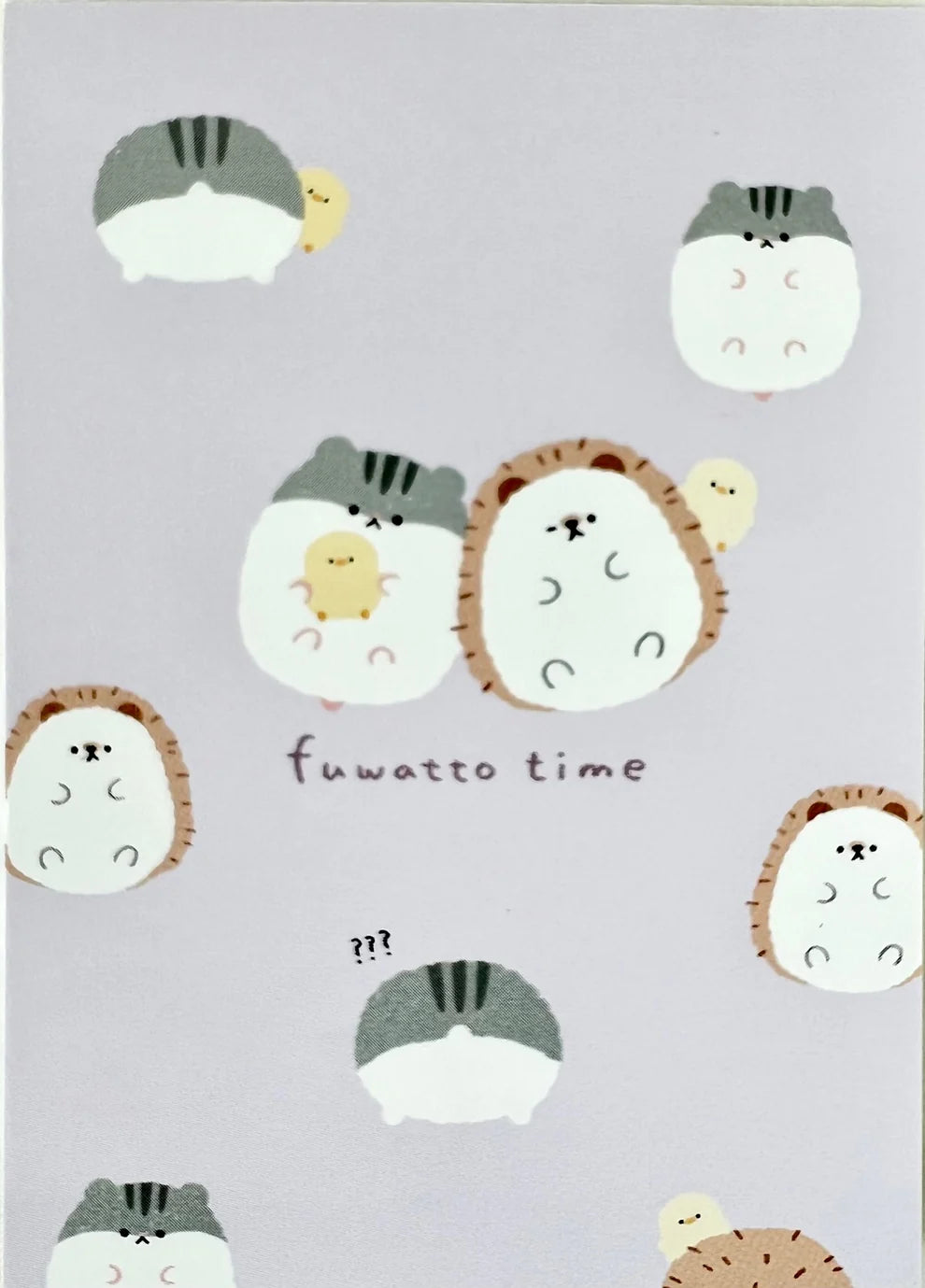 Hamster Hedgehog Mini Notepad