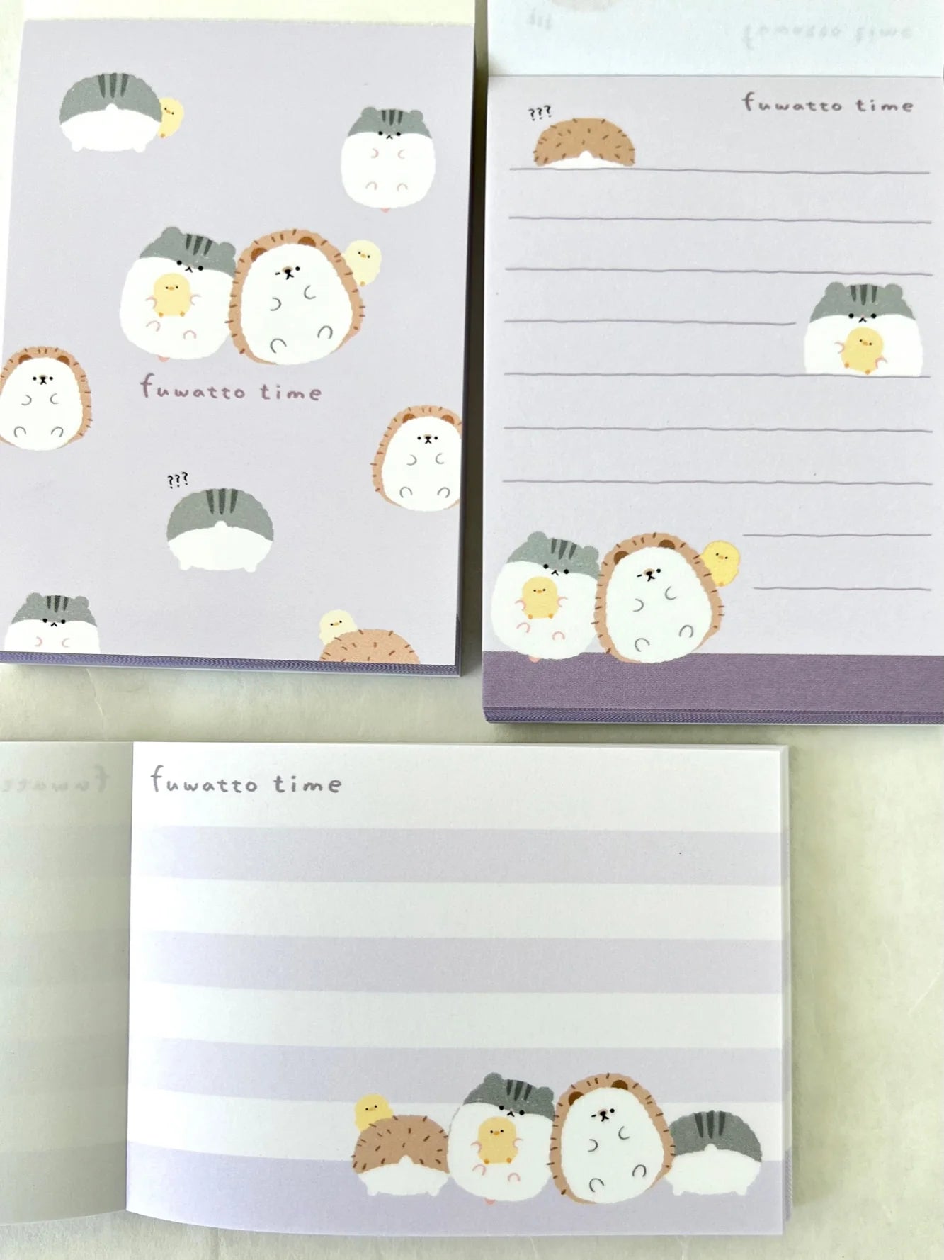 Hamster Hedgehog Mini Notepad