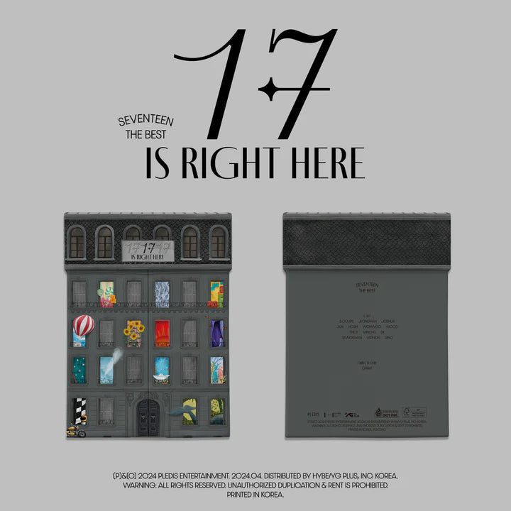 SEVENTEEN (세븐틴) BEST ALBUM - [17 IS RIGHT HERE]