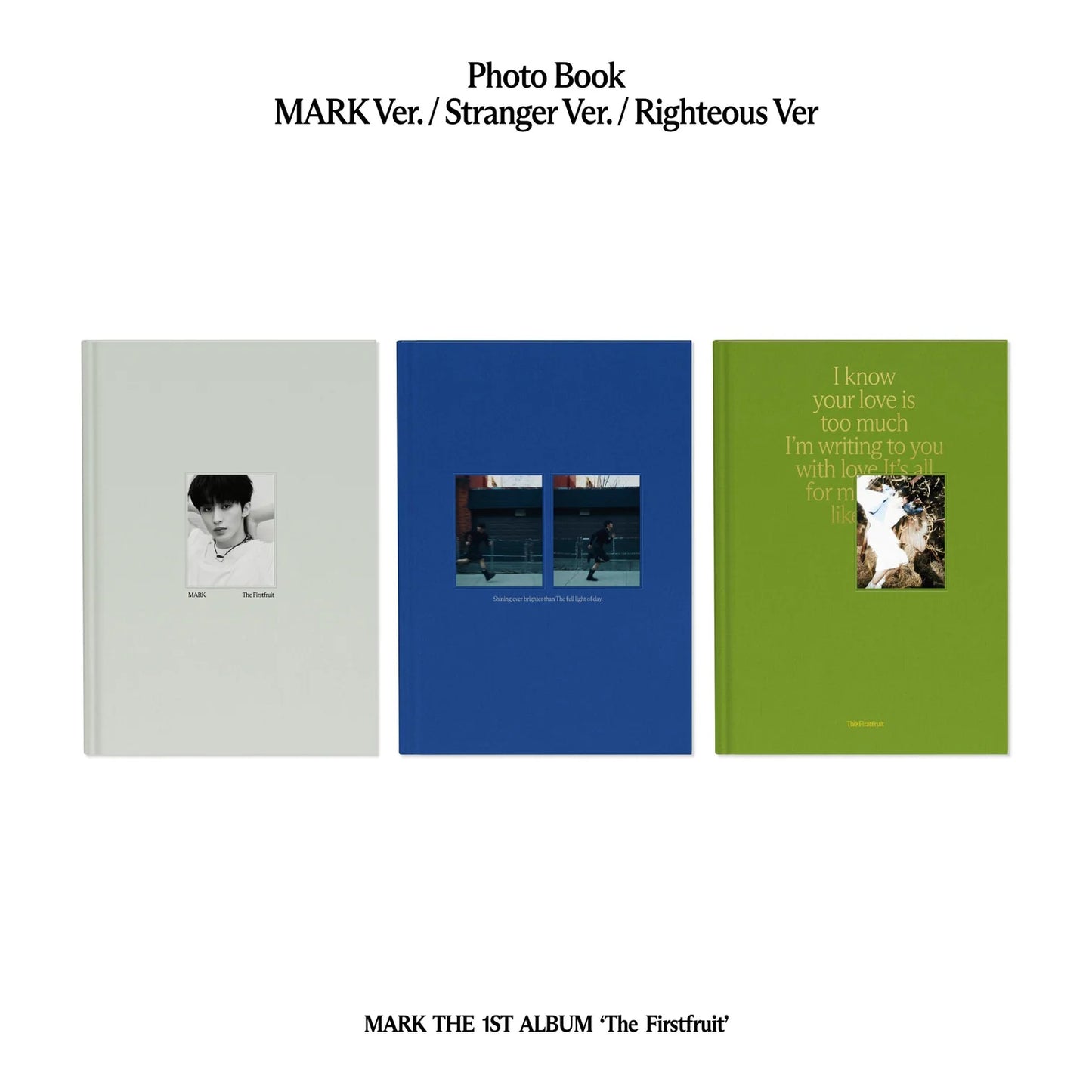 MARK (마크) 1ST FULL ALBUM - [The Firstfruit] (Photobook Ver.)