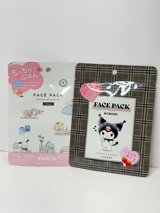 Sanrio Sheet Face Pack