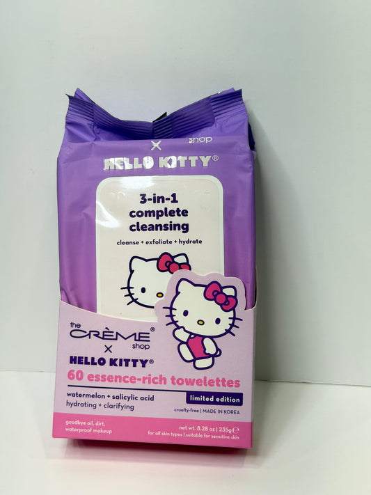 [The Crème Shop] Hello Kitty Essence-Rich Towelettes Watermelon