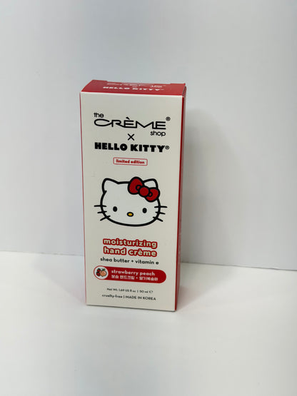 [The Crème Shop] X Hello Kitty Moisturizing Hand Creme-Strawberry Peach